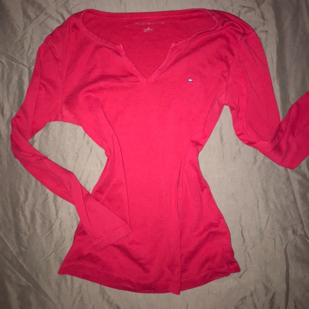 vintage Y2K style tommy Hilfiger long sleeve t